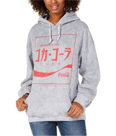 True Vintage Womens Coca Cola Japan Hoodie Sweatshirt Grey X-Small レディース