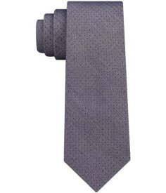 ディーケーエヌワイ DKNY Mens Denim Pindot Self-tied Necktie Blue One Size メンズ