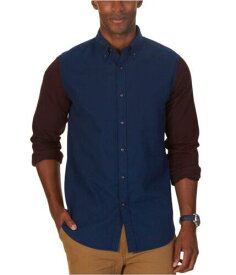 ノーティカ Nautica Mens Colorblocked Button Up Shirt メンズ