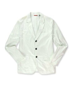 Sons of Intrigue Mens Casuals Three Button Blazer Jacket brightwhite XL メンズ