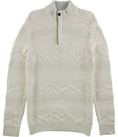 Tasso Elba Mens Quarter Zip Knit Sweater メンズ