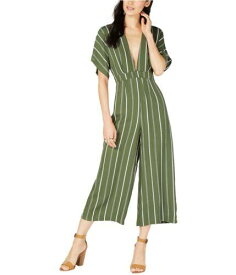 Sage The Label Womens Striped Jumpsuit Green Small レディース