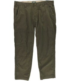 G.H. Bass & Co. Mens Logger Casual Chino Pants Green 32W x 34L メンズ