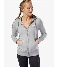 リーボック Reebok Womens Crossfit Sweatshirt Grey Small レディース