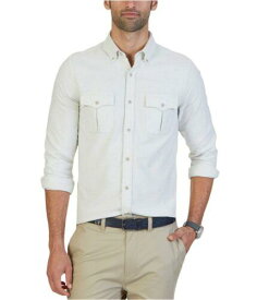 ノーティカ Nautica Mens Slim-Fit Button Up Shirt メンズ
