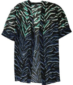 Alfani Womens Printed Kimono Top Blouse レディース