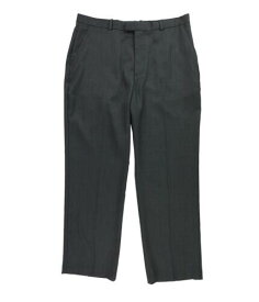 ペリーエリス Perry Ellis Mens Folio-Flex Casual Trouser Pants Grey 36W x 30L メンズ