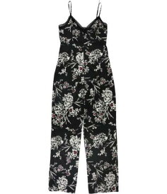 ゲス GUESS Womens Floral Jumpsuit Black 2 レディース