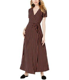 Sage The Label Womens Stripe Wrap Maxi Dress レディース