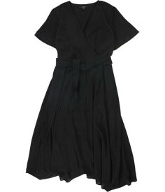 Alfani Womens Handkerchief Hem Wrap Dress レディース