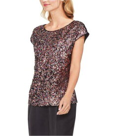 ヴィンス Vince Camuto Womens Sequins Pullover Blouse Multicoloured X-Small レディース