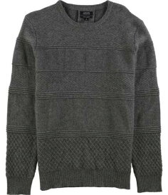 Alfani Mens Knit Pullover Sweater Grey Medium メンズ