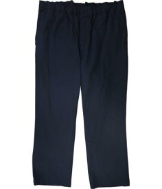 ペリーエリス Perry Ellis Mens Pinaccle Plus Casual Trouser Pants Blue 38W x 32L メンズ