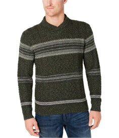 トミーバハマ Tommy Bahama Mens Palo Verde Stripe Knit Sweater Green Medium メンズ