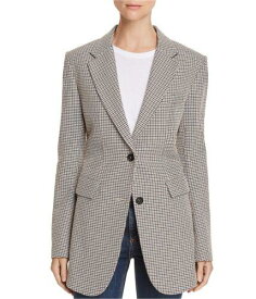 セオリー Theory Womens Super Cinched Plaid Blazer Jacket レディース