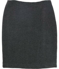 St. John Womens Wool-Blend Pencil Skirt Grey 6 レディース