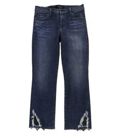 ジェイブランド J Brand Womens Selena Boot Cut Cropped Jeans Blue 27 レディース