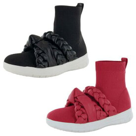 フィットフロップ Fitflop Womens Uberknit Braid Sock Boot Sneaker Shoes レディース
