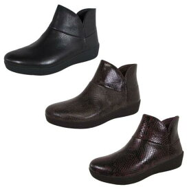 フィットフロップ Fitflop Womens Supermod Leather Ankle Boot II Shoes レディース