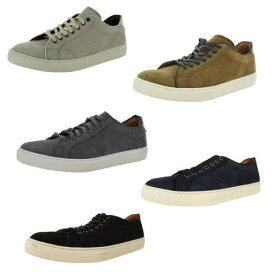 フライ Frye Mens Walker Low Lace Up Suede Sneaker Shoes メンズ