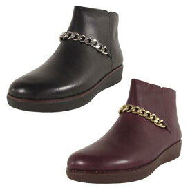 フィットフロップ Fitflop Womens Pia Chain Leather Boot Shoes レディース