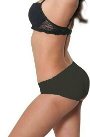 FULLNESS Fullness Air Flo Padded Butt Shaper Booster Panty Black #8081 レディース