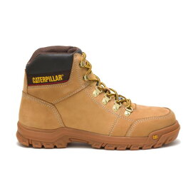 キャタピラー Caterpillar Men Outline Steel Toe Work Boot Leather メンズ