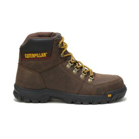 キャタピラー Caterpillar Men Outline Steel Toe Work Boot Leather メンズ