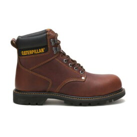 キャタピラー Caterpillar Men Second Shift Steel Toe Work Boot Leather メンズ