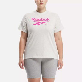 リーボック Reebok Identity Big Logo T-Shirt (Plus Size) メンズ