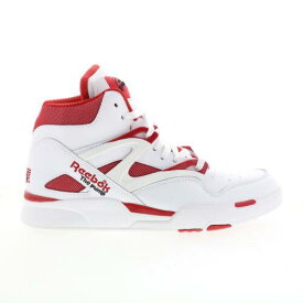 リーボック Reebok Pump Omni Zone II Mens White Leather Lifestyle Sneakers Shoes メンズ