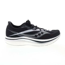 サッカニー Saucony Endorphin Pro 2 S20687-10 Mens Black Canvas Athletic Running Shoes メンズ