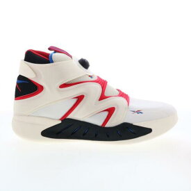 リーボック Reebok Instapump Fury Zone Mens Beige Lace Up Lifestyle Sneakers Shoes メンズ