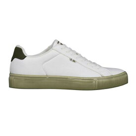 ベンシャーマン Ben Sherman Crowley Lace Up Mens White Sneakers Casual Shoes BSMCROWV-1814 メンズ