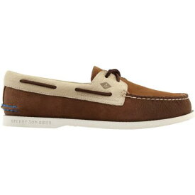 スペリー Sperry Authentic Original 2Eye Plush Boat Mens Brown Casual Shoes STS19267 メンズ