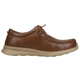 ローパー Roper Chillin Low Slip On Mens Brown Casual Shoes 09-020-0992-2776 メンズ