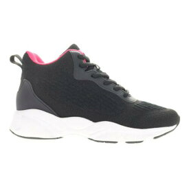 プロペット Propet Stability Strive Mid Walking Womens Black Sneakers Athletic Shoes WAA016 レディース