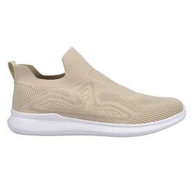 プロペット Propet Travelbound Slip On Knit Womens Beige Sneakers Casual Shoes WAT104MSAN レディース