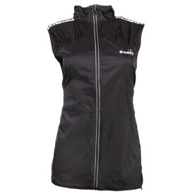 ディアドラ Diadora Lightweight Full Zip Vest Womens Size M Casual Athletic Outerwear 17570 レディース