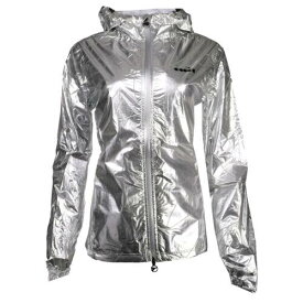 ディアドラ Diadora Rain Lock Full Zip Running Jacket Womens Silver Casual Athletic Outerwea レディース