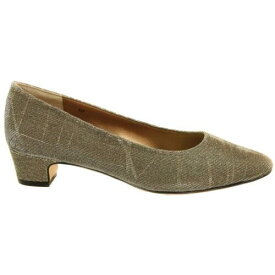 ヴァネリ VANELi Astyr Pointed Toe Block Heels Pumps Womens Gold Dress Casual 194591 レディース