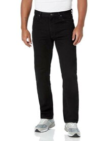 ラングラー Wrangler Authentics Mens Classic 5-Pocket Regular Fit Cotton Jean Black 36W x メンズ