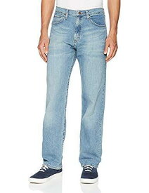 ラングラー Wrangler Authentics Mens Classic 5-Pocket Relaxed Fit Cotton Jean Blue Size 35W メンズ