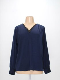 Express Womens Blue Blouse Size XL (SW-7139317) レディース