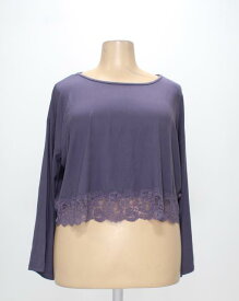 ADORE Womens Purple Shirt Size 1X (SW-7150533) レディース