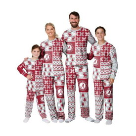 JouJou FOCO Alabama Crimson Tide NCAA Busy Block Family Holiday Pajamas - Youth レディース