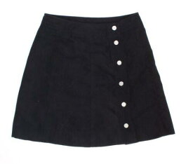 Divided by H&M Womens Black Skirts Size 2 (SW-7136423) レディース