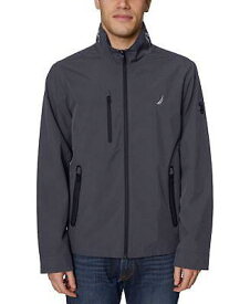 ノーティカ Nautica Mens Stretch Performance Wind Dark Grey S GRAY メンズ