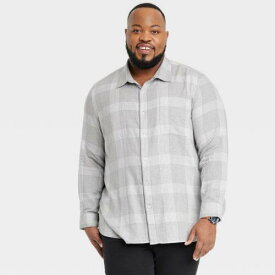 Goodfellow & CO Mens Big & Tall Reversible Long Sleeve Button-Down Shirt - メンズ