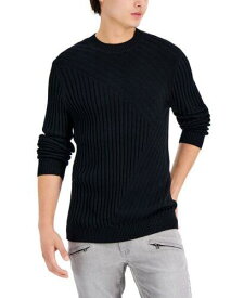 INC International Concepts INC Men's Tucker Crewneck Sweater Black Size Medium メンズ